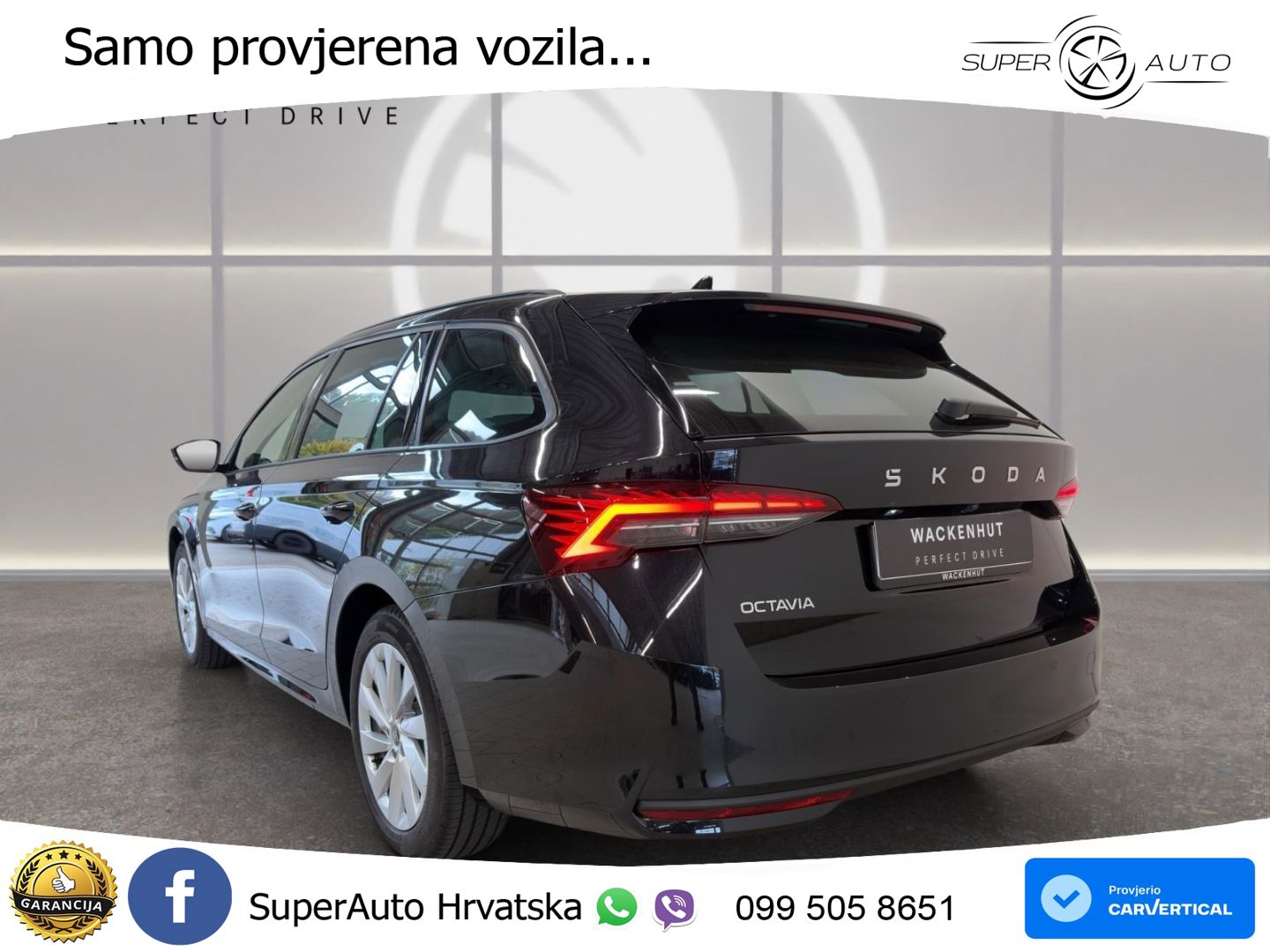 Škoda Octavia Combi 1.5 TSI (150 KS) DSG Selection MATRIX+GR SJED+KAM