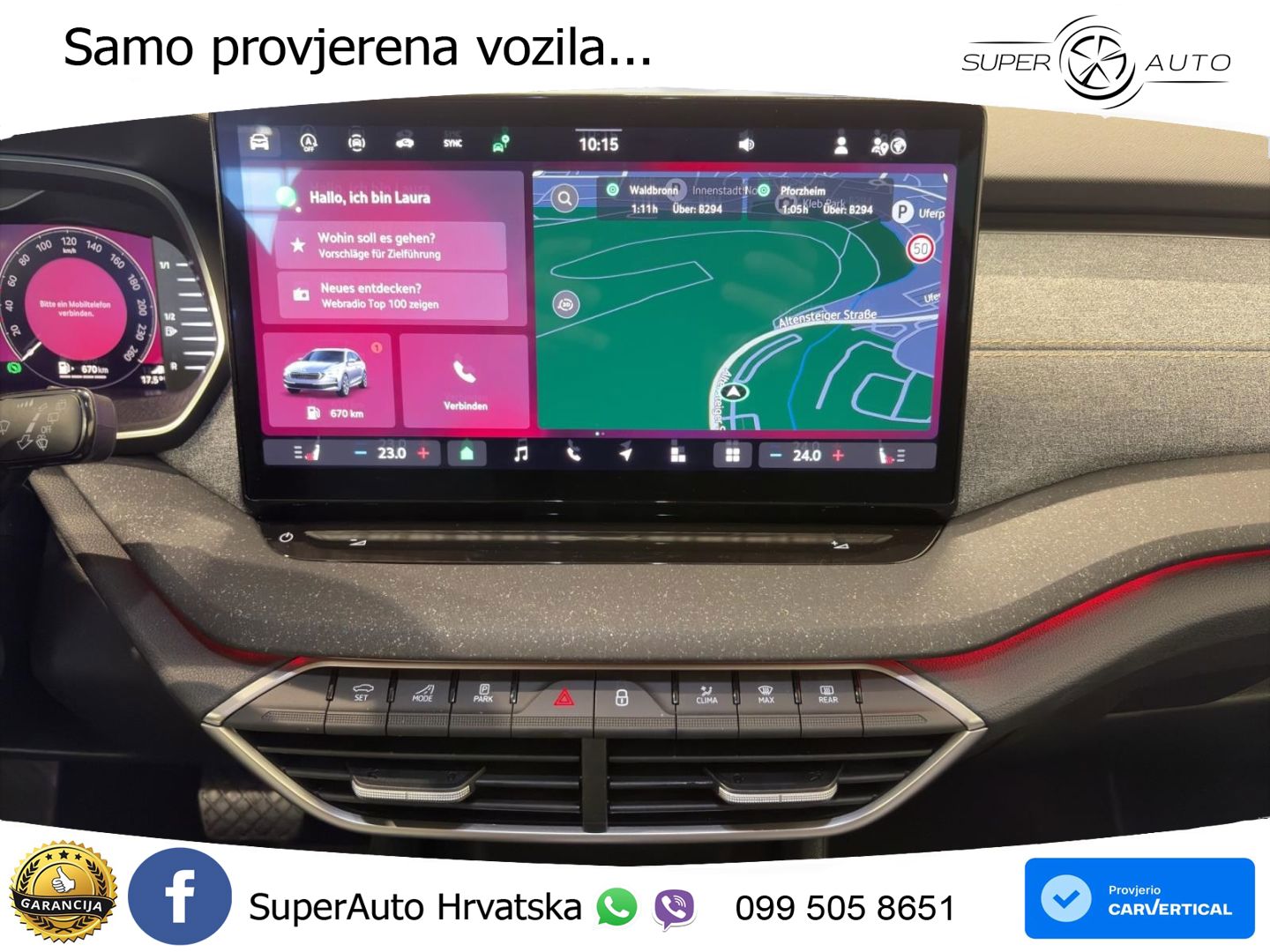 Škoda Octavia Combi 1.5 TSI (150 KS) DSG Selection MATRIX+GR SJED+KAM