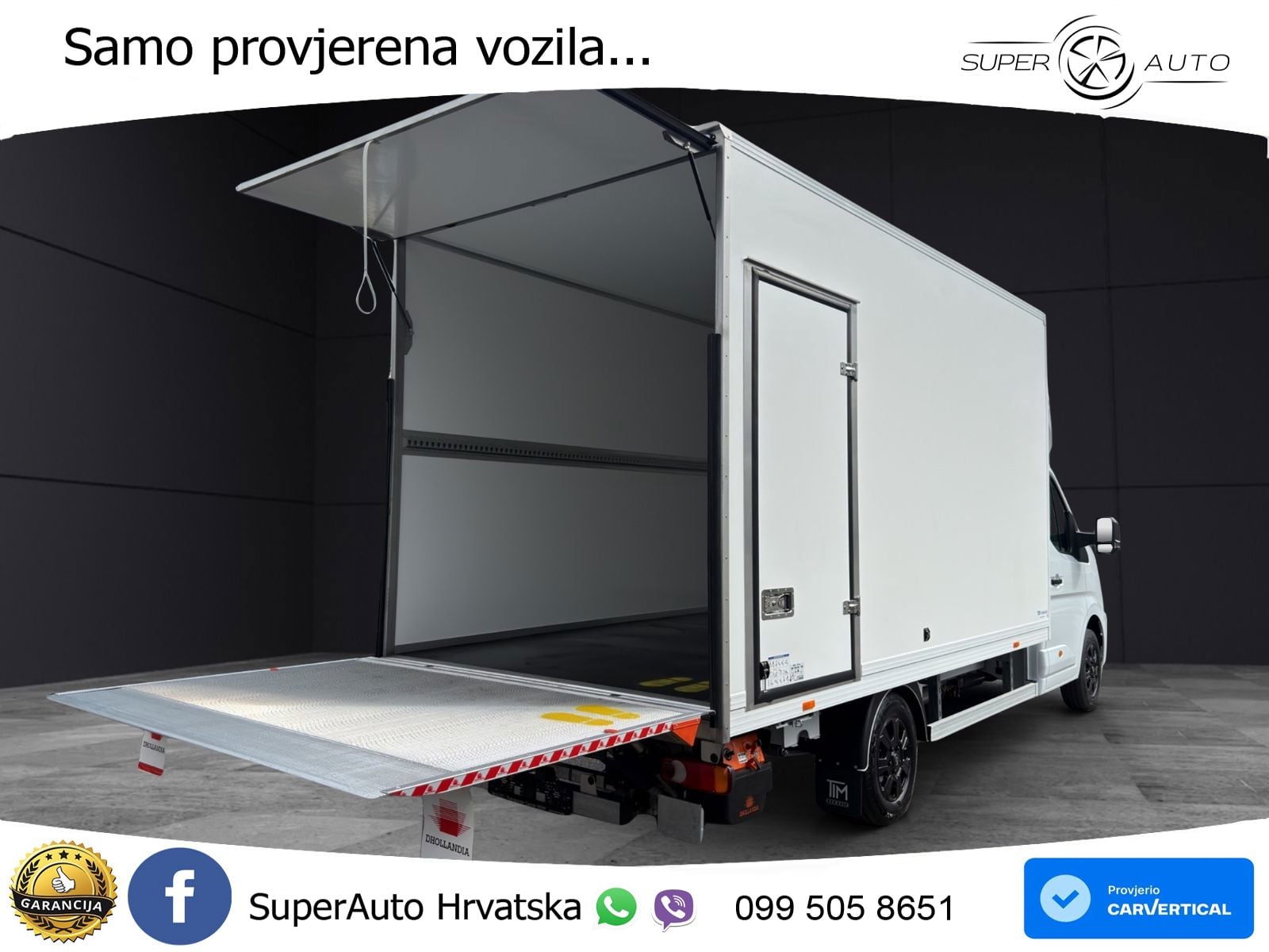 Renault Master XXLKoffer 4,95x2,14x2,30 Seitentüre LBW 170 KS