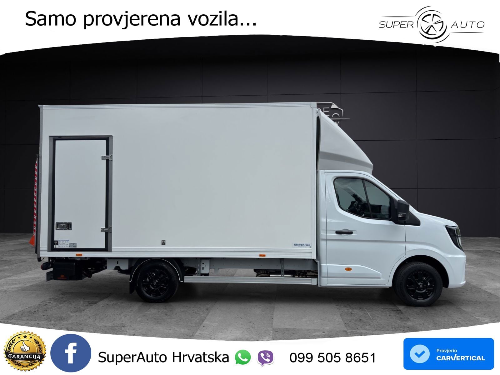 Renault Master XXLKoffer 4,95x2,14x2,30 Seitentüre LBW 170 KS