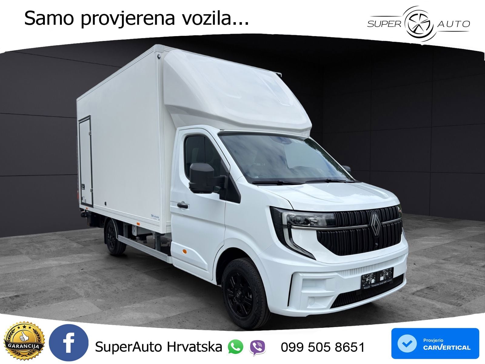 Renault Master XXLKoffer 4,95x2,14x2,30 Seitentüre LBW 170 KS