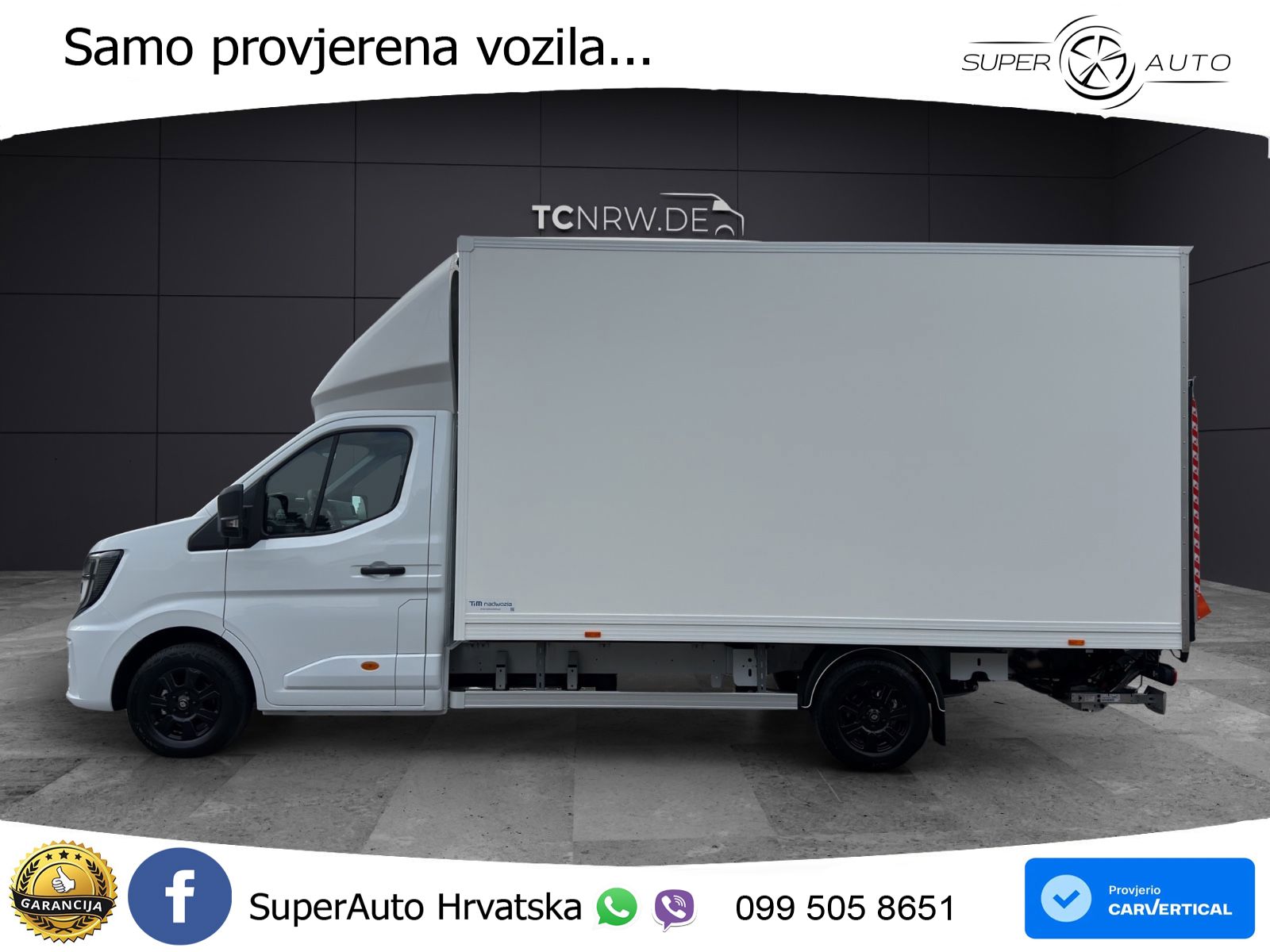 Renault Master XXLKoffer 4,95x2,14x2,30 Seitentüre LBW 170 KS
