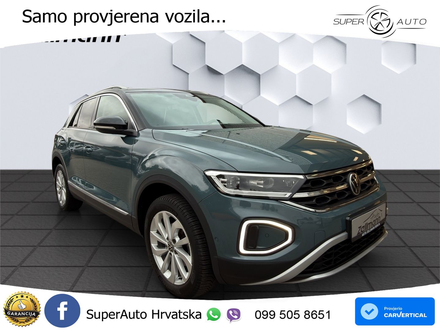 Volkswagen T-Roc I 1.5 TSI (150 KS) DSG LED+GR SJED+ACC