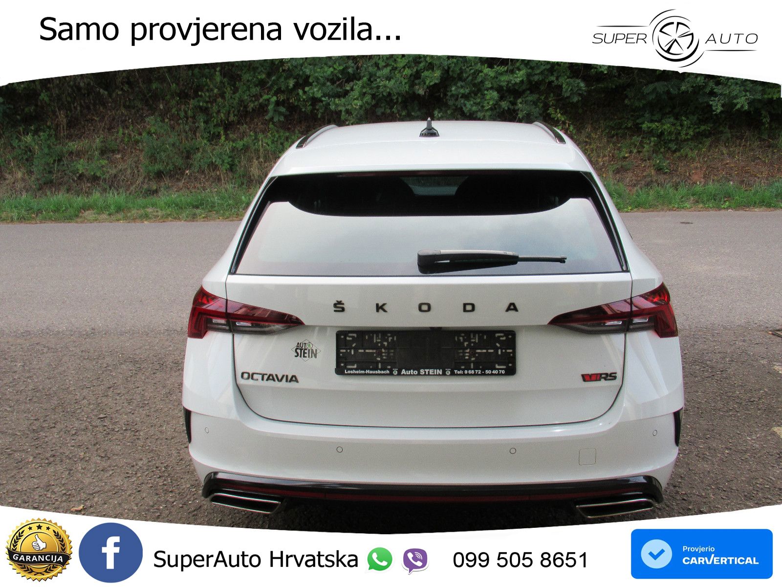 Škoda Octavia Combi RS 2.0 TSI (245 KS) DSG