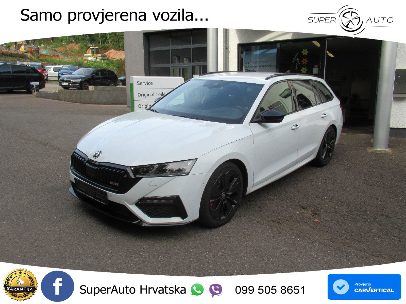 Škoda Octavia Combi RS 2.0 TSI (245 KS) DSG