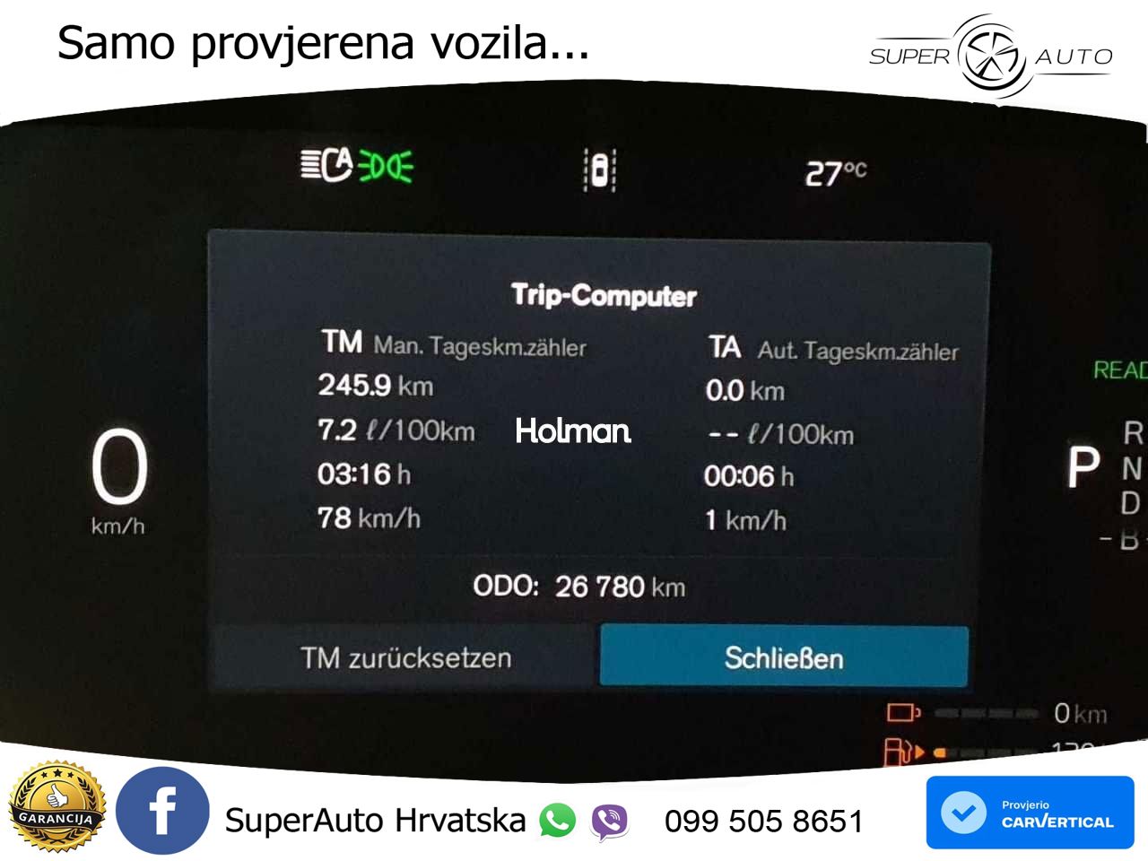 Volvo XC90 2.0 T8 AWD Automatic ZRAČNI+ACC+GR SJED+KAM+PANO