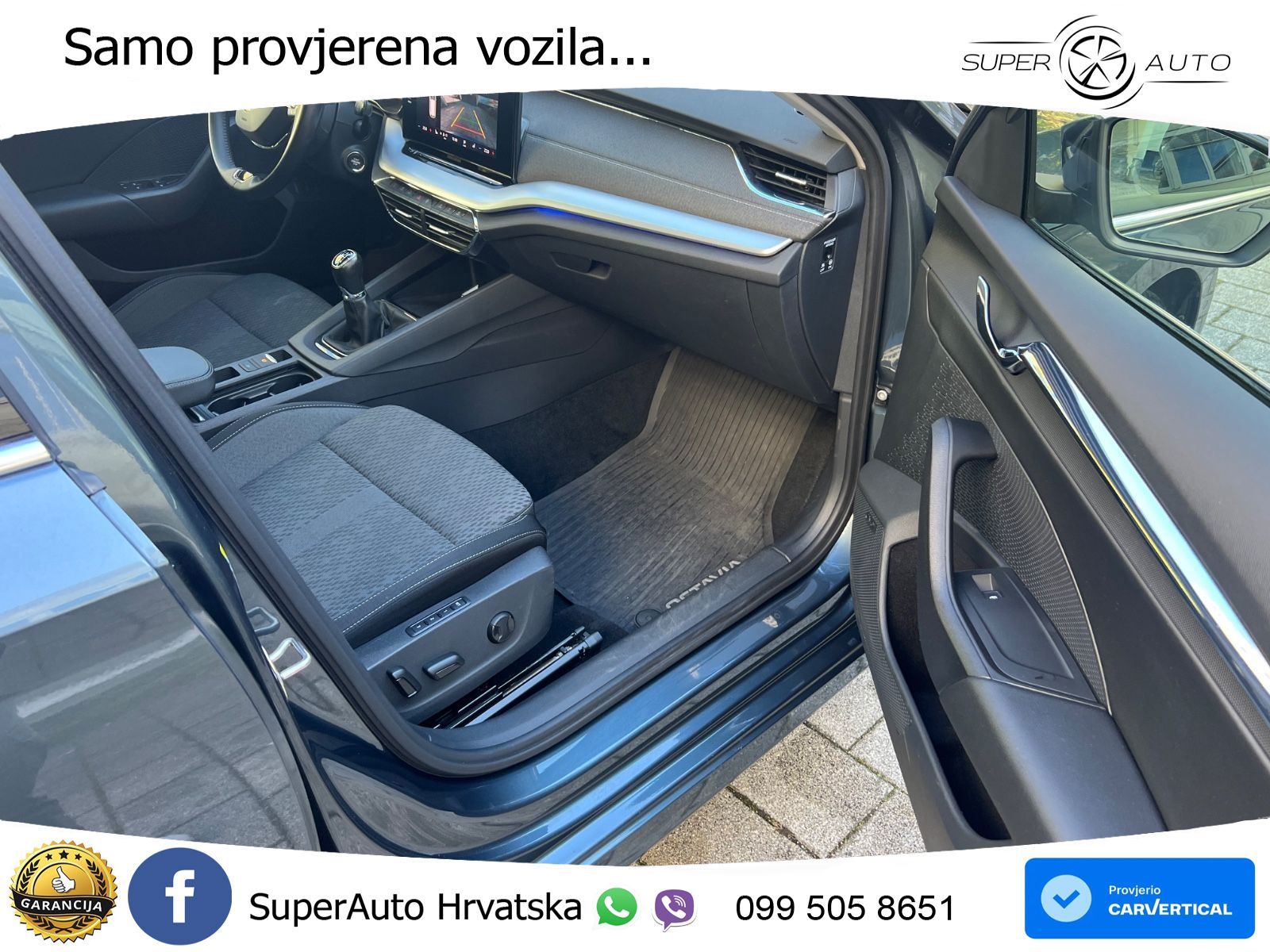 Škoda Octavia Combi 1.5 TSI (150 KS) LED+GR SJED+ACC