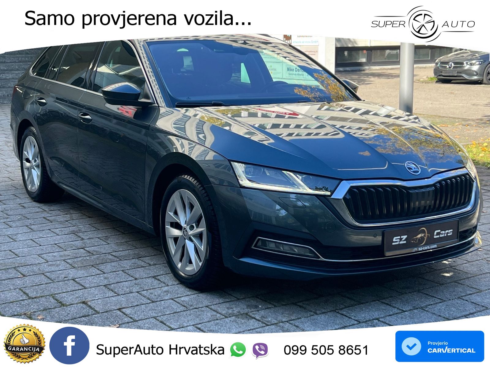 Škoda Octavia Combi 1.5 TSI (150 KS) LED+GR SJED+ACC