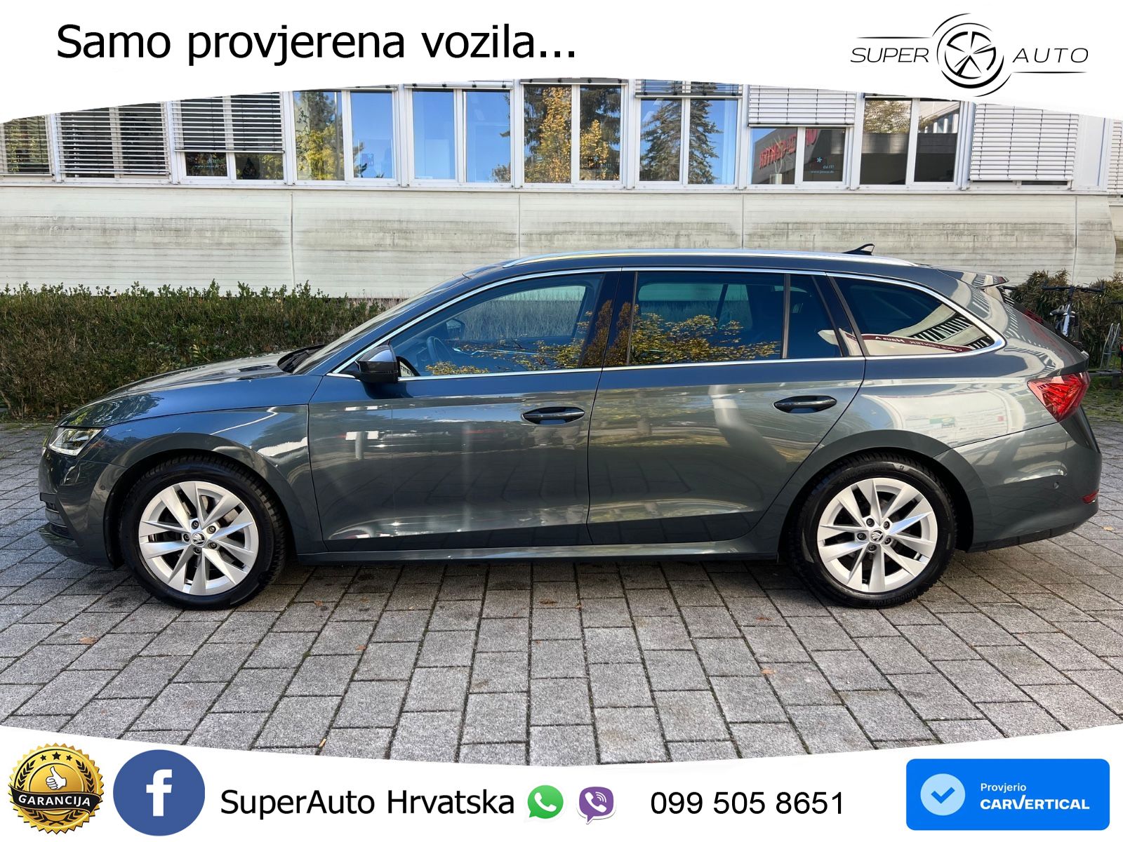 Škoda Octavia Combi 1.5 TSI (150 KS) LED+GR SJED+ACC