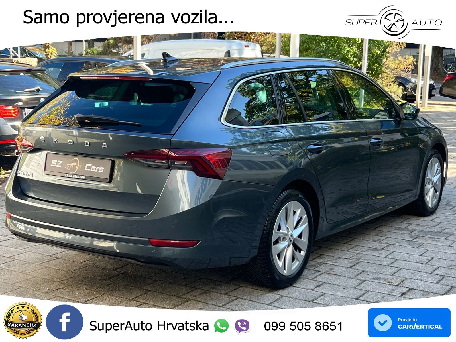 Škoda Octavia Combi 1.5 TSI (150 KS) LED+GR SJED+ACC