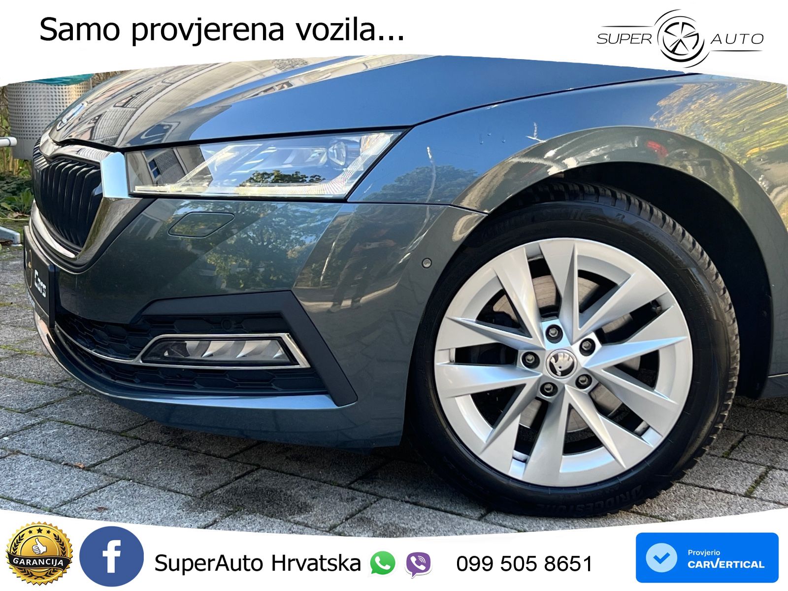 Škoda Octavia Combi 1.5 TSI (150 KS) LED+GR SJED+ACC