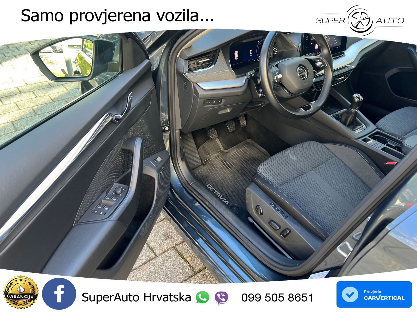 Škoda Octavia Combi 1.5 TSI (150 KS) LED+GR SJED+ACC