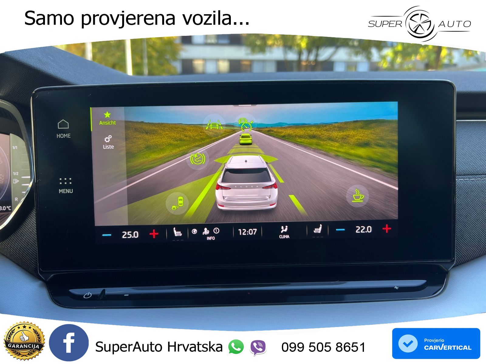 Škoda Octavia Combi 1.5 TSI (150 KS) LED+GR SJED+ACC