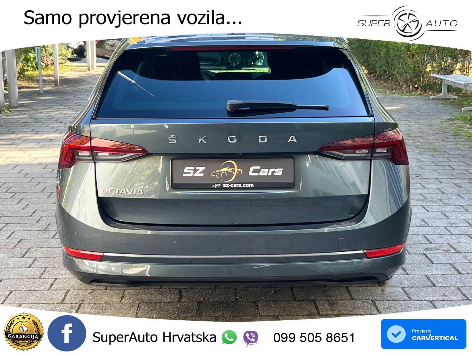 Škoda Octavia Combi 1.5 TSI (150 KS) LED+GR SJED+ACC