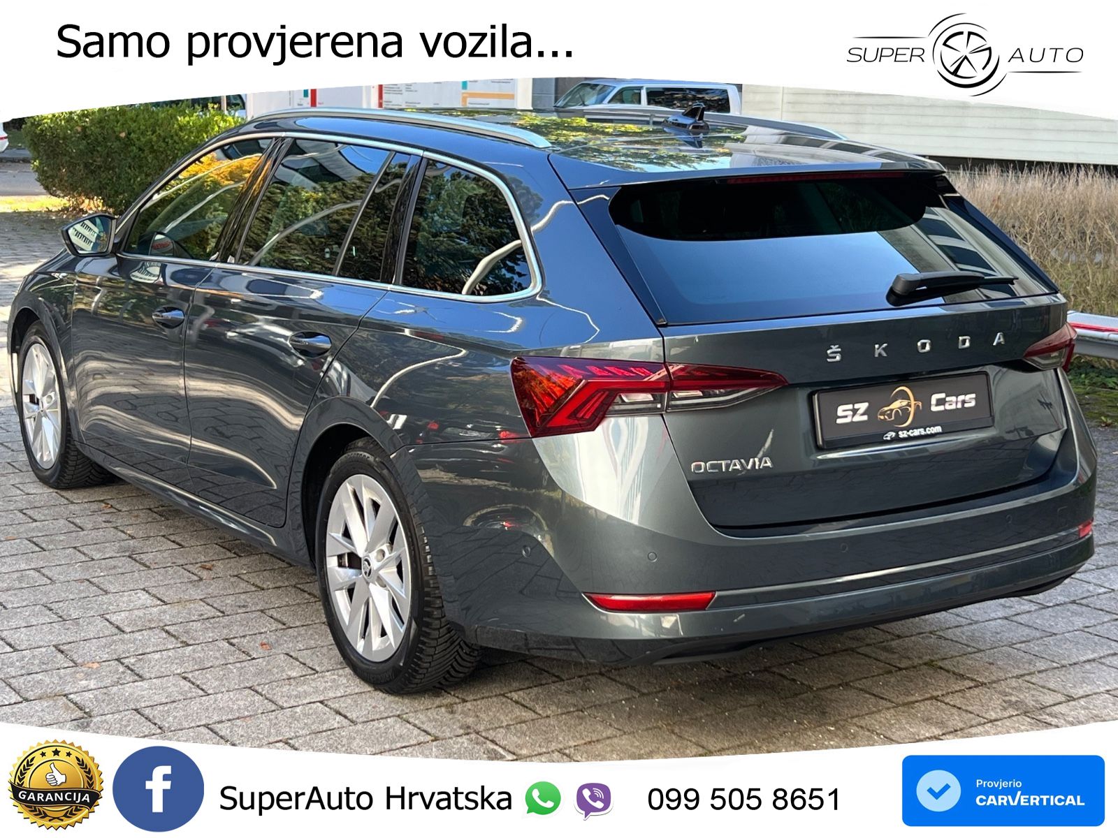 Škoda Octavia Combi 1.5 TSI (150 KS) LED+GR SJED+ACC