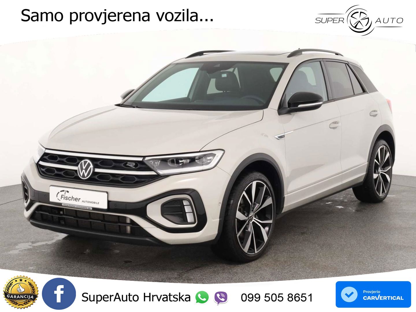 Volkswagen T-Roc I 2.0 TSI (190 KS) 4M DSG LED+GR SJED+ACC