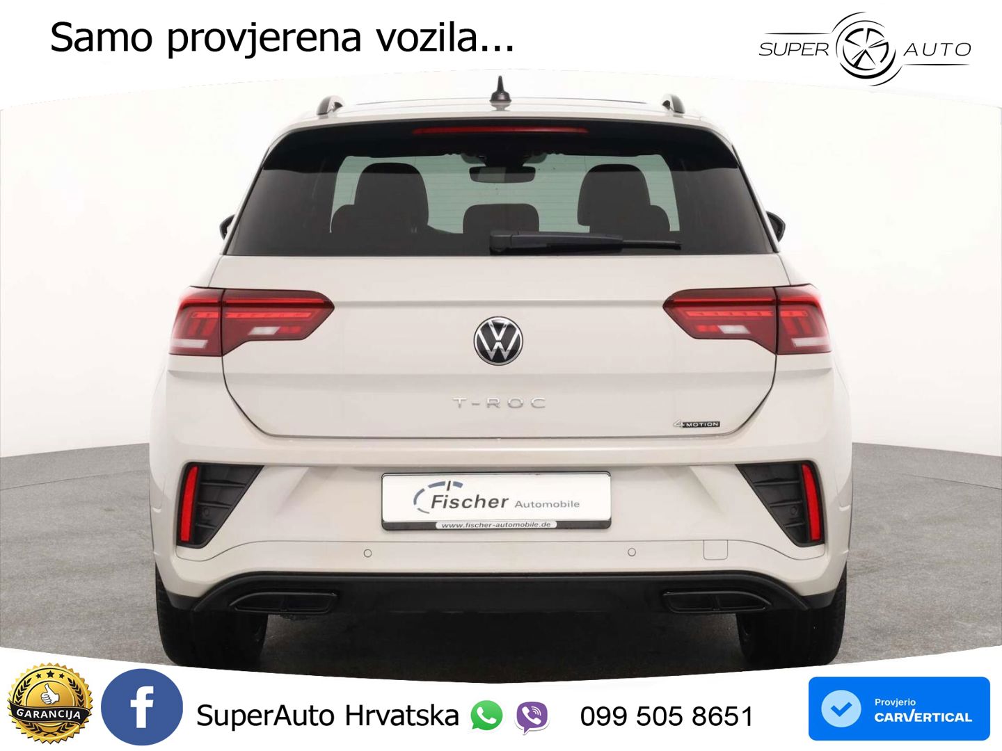Volkswagen T-Roc I 2.0 TSI (190 KS) 4M DSG LED+GR SJED+ACC