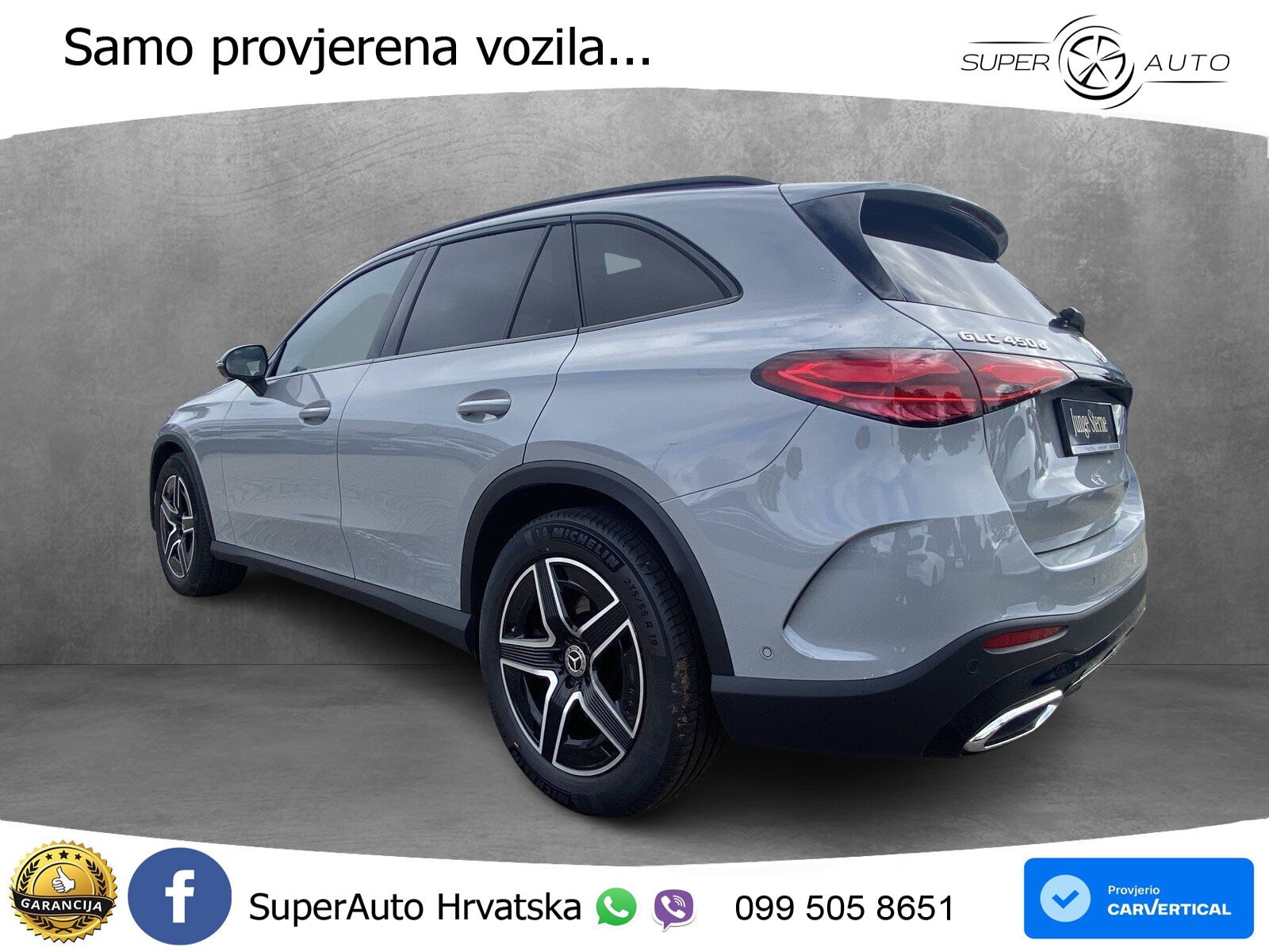 Mercedes GLC 450d (367 KS) 4MATIC 9G-TRONIC AMG ACC+GR SJED+360+PANO