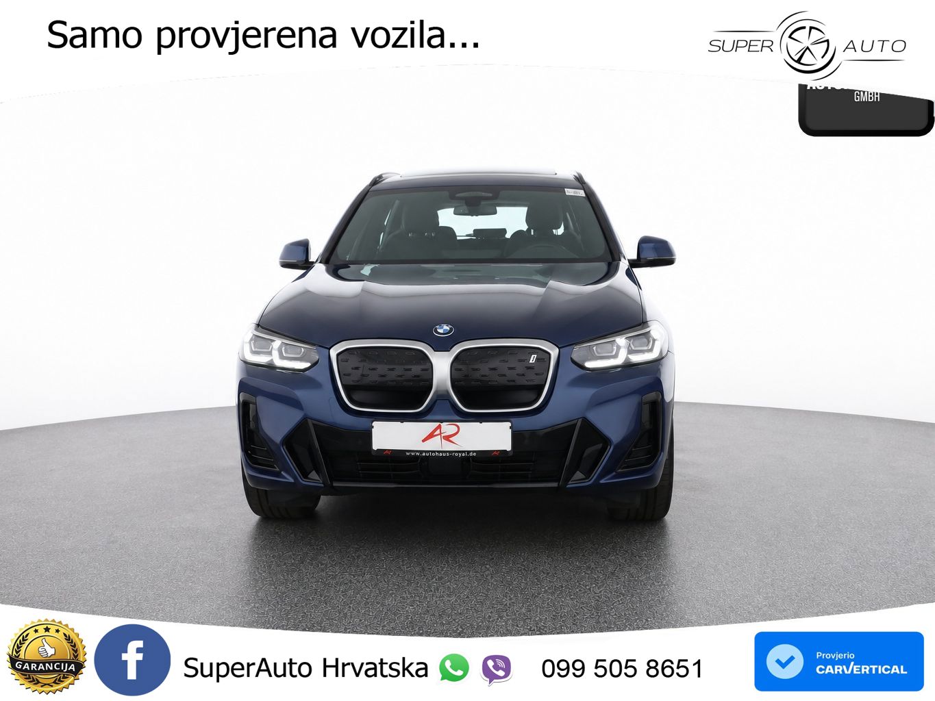 BMW iX3 80 kWh (286 KS)