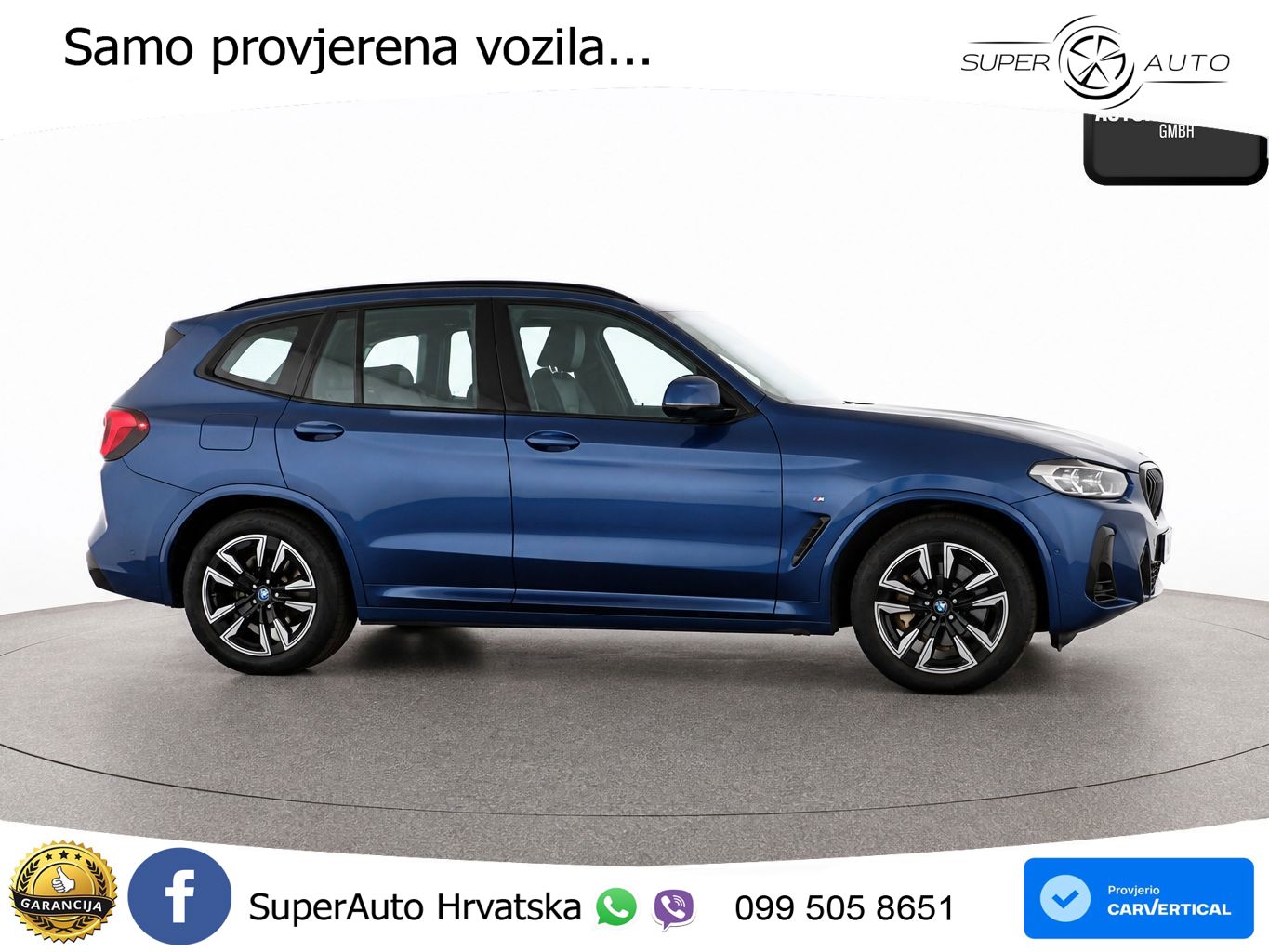 BMW iX3 80 kWh (286 KS)