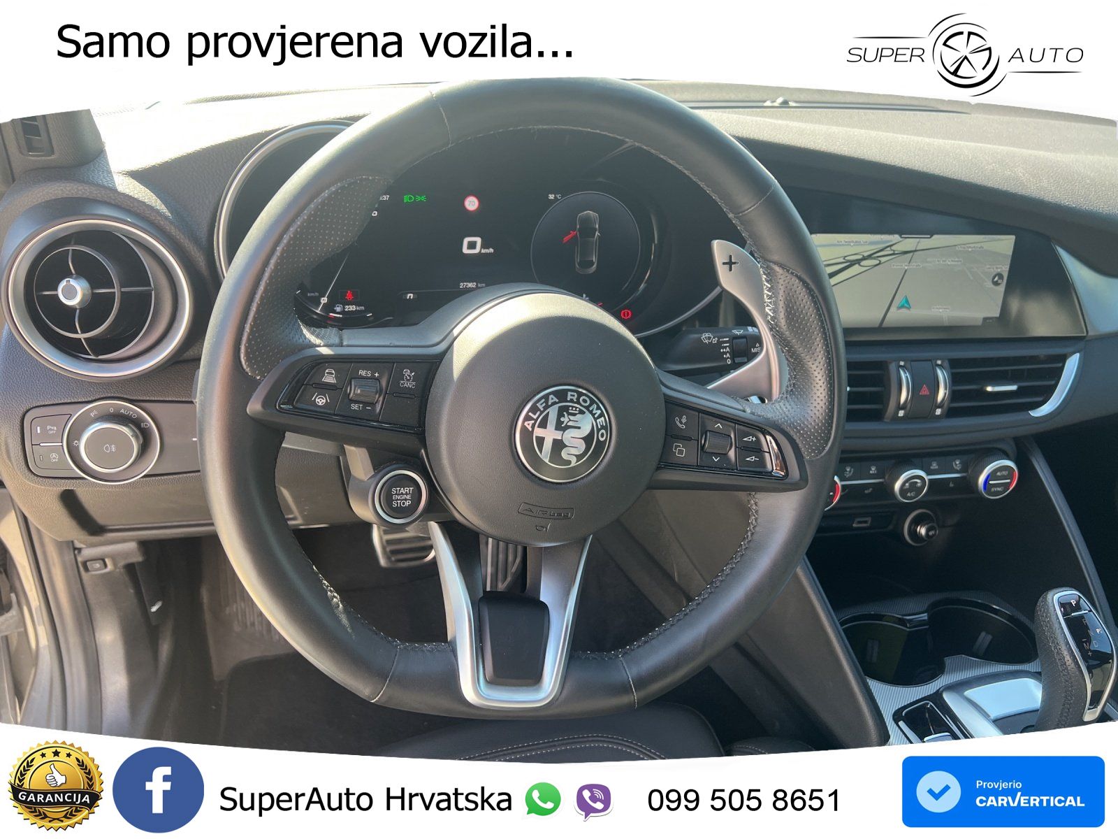 Alfa Romeo Giulia 2.0 Turbo (280 KS) AWD Automatic LED+GR SJED+ACC