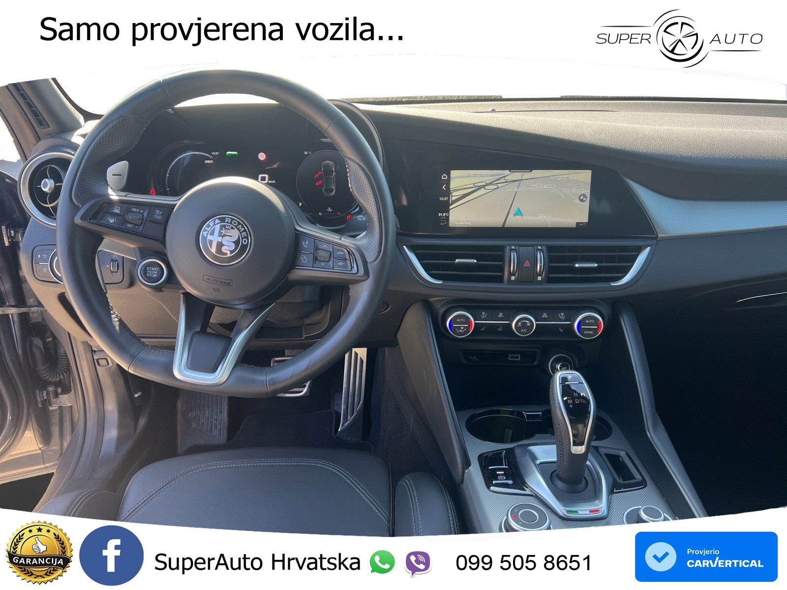 Alfa Romeo Giulia 2.0 Turbo (280 KS) AWD Automatic LED+GR SJED+ACC
