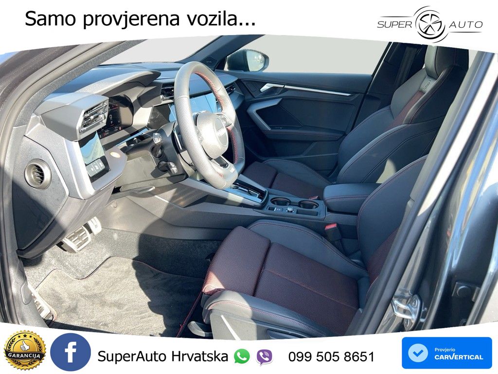 Audi A3 35 TDI (150 KS) S tronic 2x S line LED+GR SJED+ACC