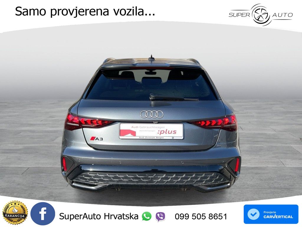 Audi A3 35 TDI (150 KS) S tronic 2x S line LED+GR SJED+ACC