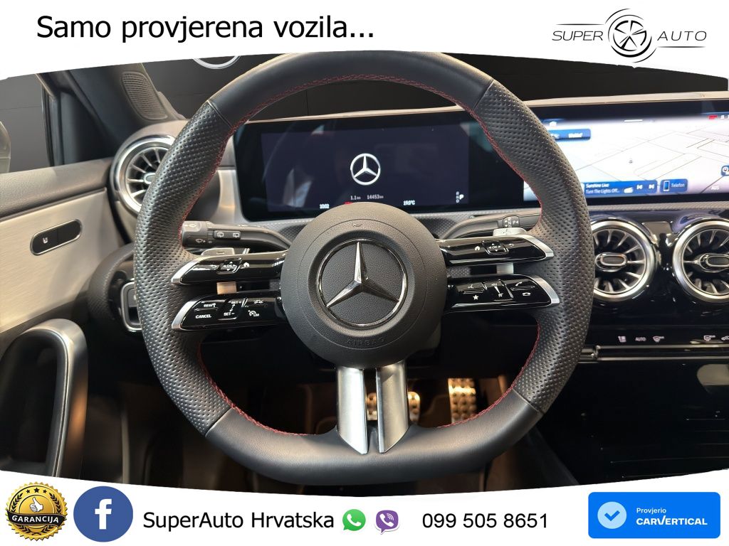 Mercedes-Benz A 180 7G-DCT AMG LED+GR SJED+ACC