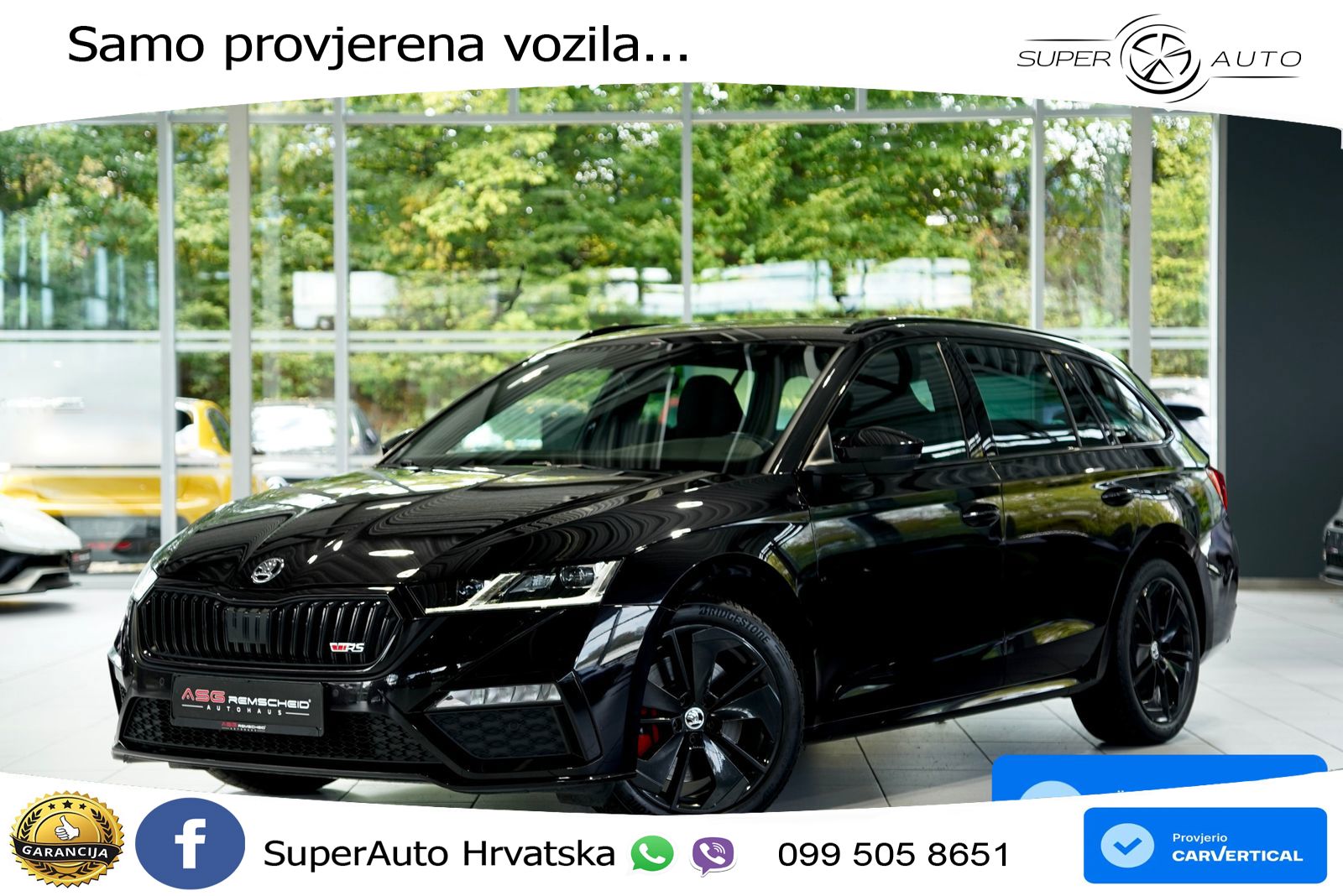 Škoda Octavia Combi RS 2.0 TSI (245 KS) DSG