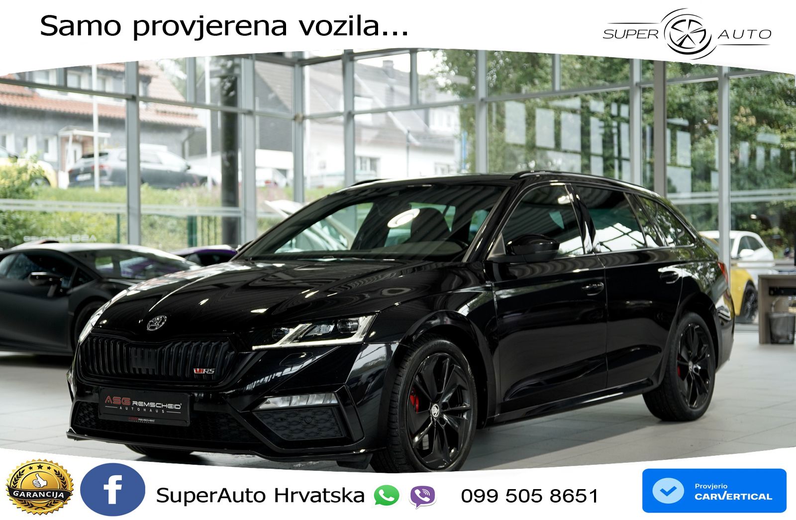 Škoda Octavia Combi RS 2.0 TSI (245 KS) DSG