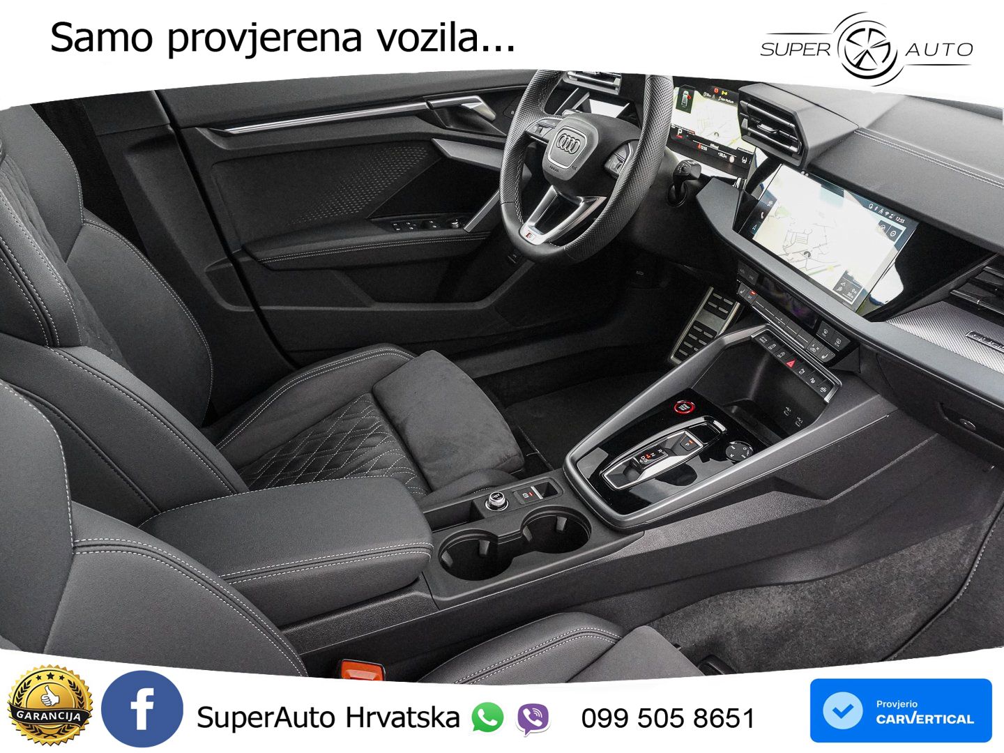 Audi S3 2.0 TFSI (333 KS) quattro S tronic MATRIX+GR SJED+KAM