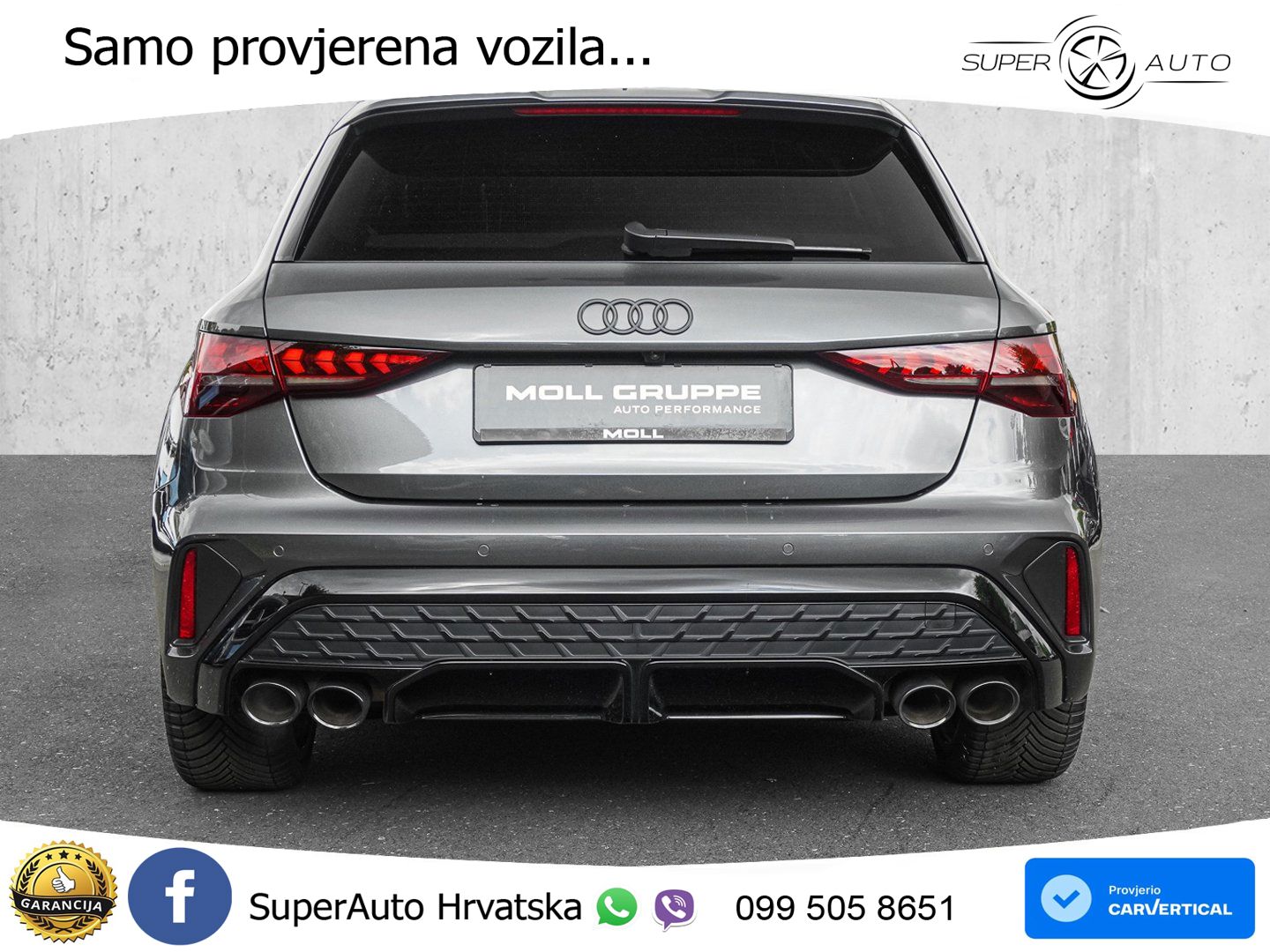 Audi S3 2.0 TFSI (333 KS) quattro S tronic MATRIX+GR SJED+KAM