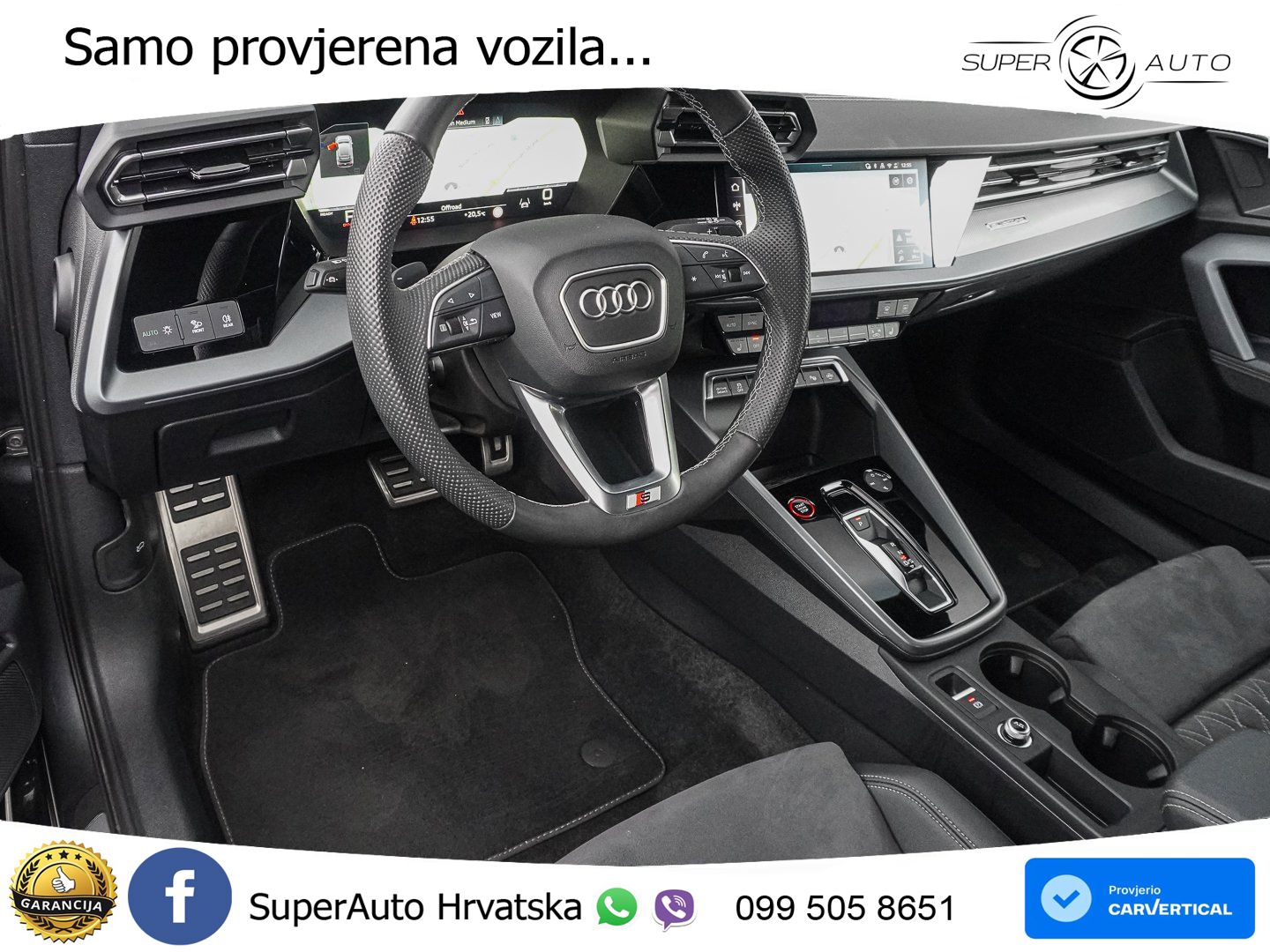 Audi S3 2.0 TFSI (333 KS) quattro S tronic MATRIX+GR SJED+KAM