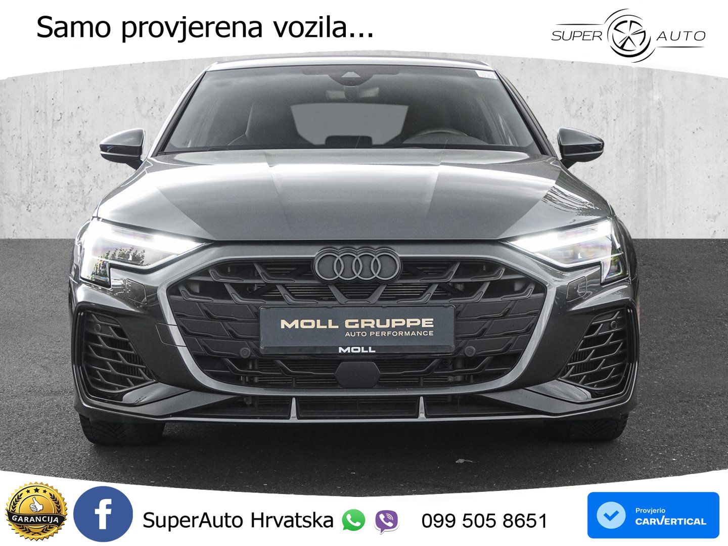 Audi S3 2.0 TFSI (333 KS) quattro S tronic MATRIX+GR SJED+KAM