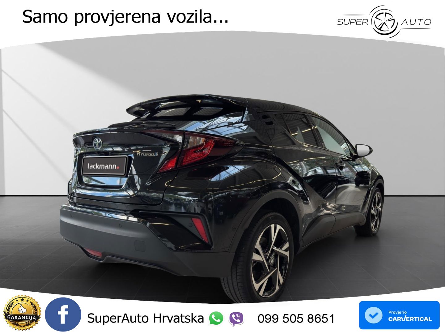 Toyota C-HR 1.8 (122 KS) Hybrid e-CVT Team D LED+GR SJED+ACC