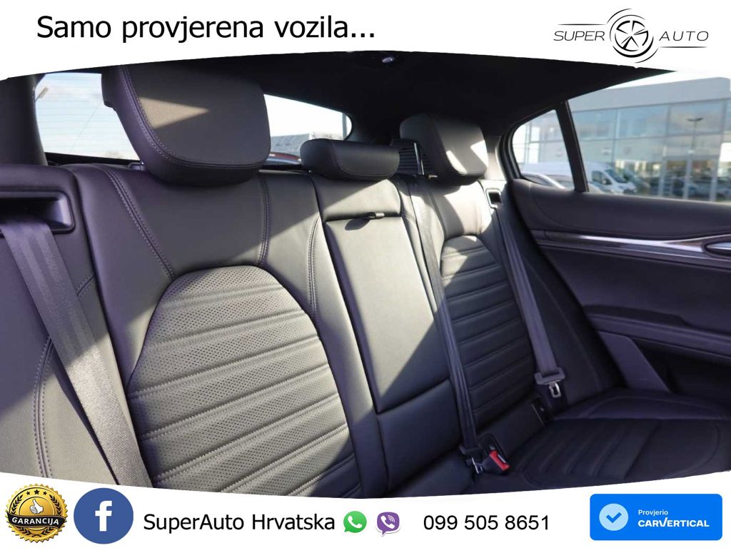 Alfa Romeo Stelvio Quadrifoglio 2.9 V6 Bi-Turbo (520 KS) Q4 Automatic LED+GR SJED+ACC