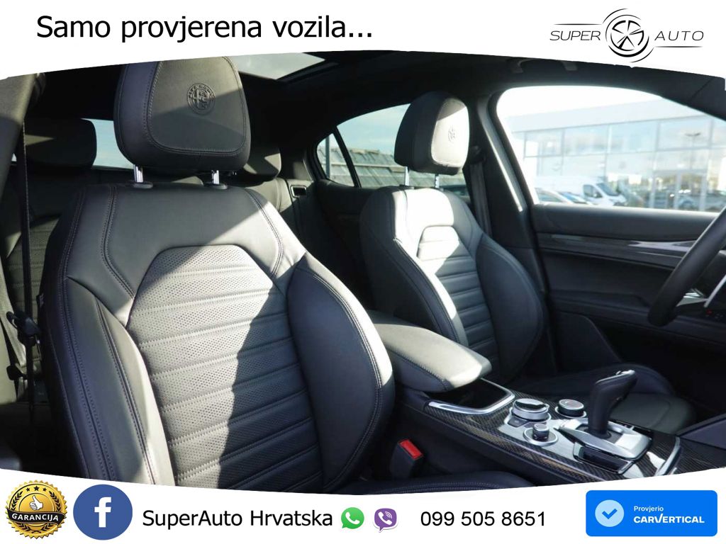 Alfa Romeo Stelvio Quadrifoglio 2.9 V6 Bi-Turbo (520 KS) Q4 Automatic LED+GR SJED+ACC