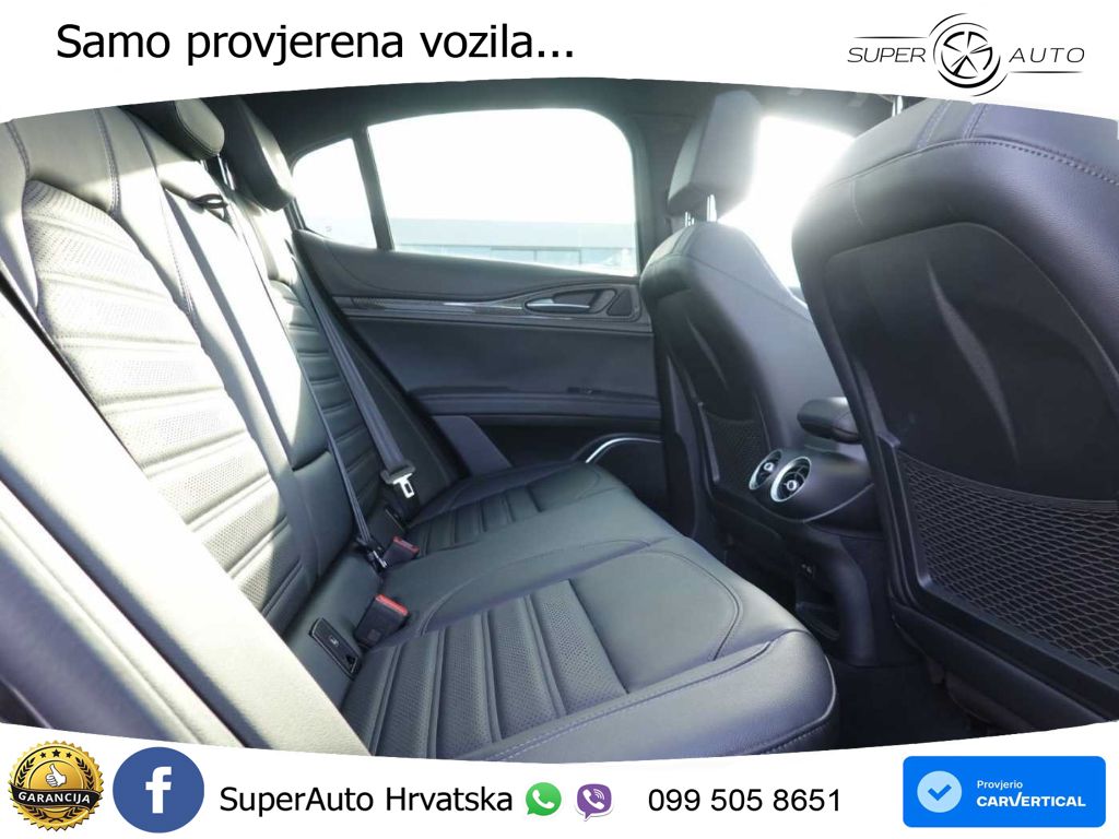 Alfa Romeo Stelvio Quadrifoglio 2.9 V6 Bi-Turbo (520 KS) Q4 Automatic LED+GR SJED+ACC