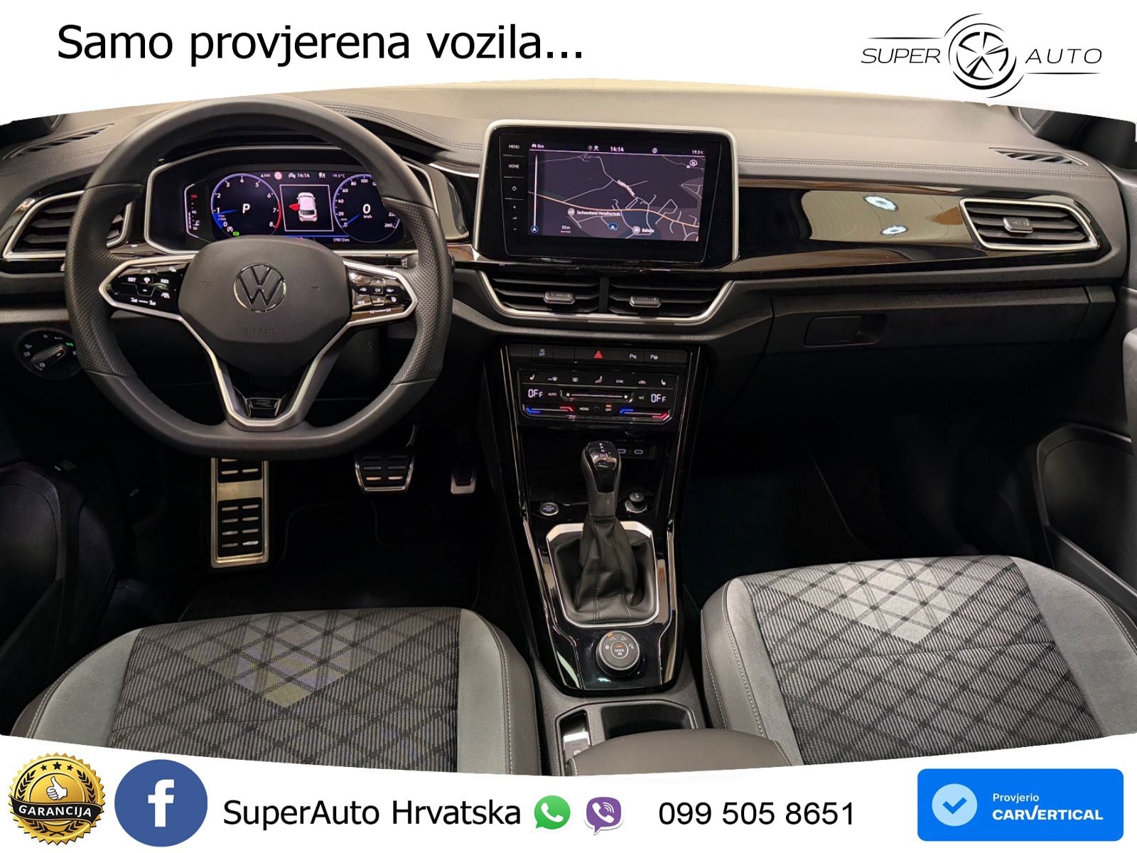 Volkswagen T-Roc 2.0 TSI (190 KS) 4M DSG R-Line LED+GR SJED+ACC