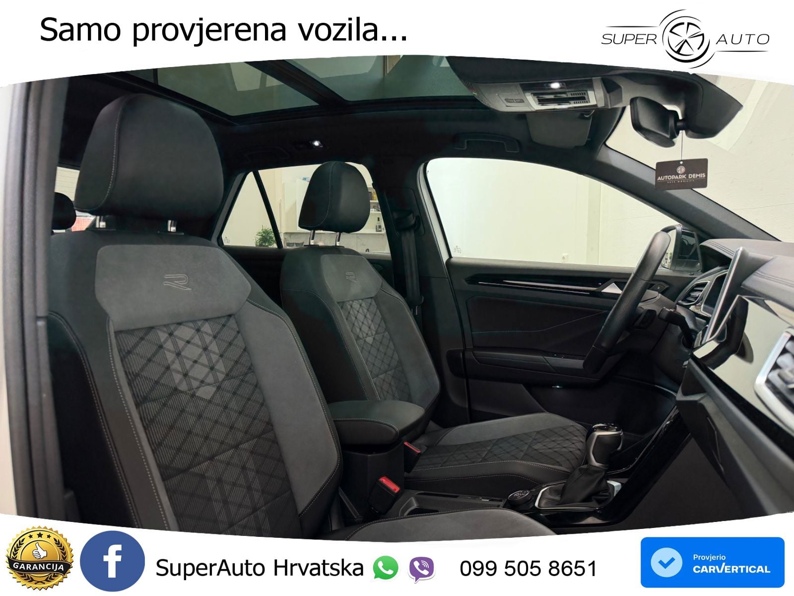 Volkswagen T-Roc 2.0 TSI (190 KS) 4M DSG R-Line LED+GR SJED+ACC