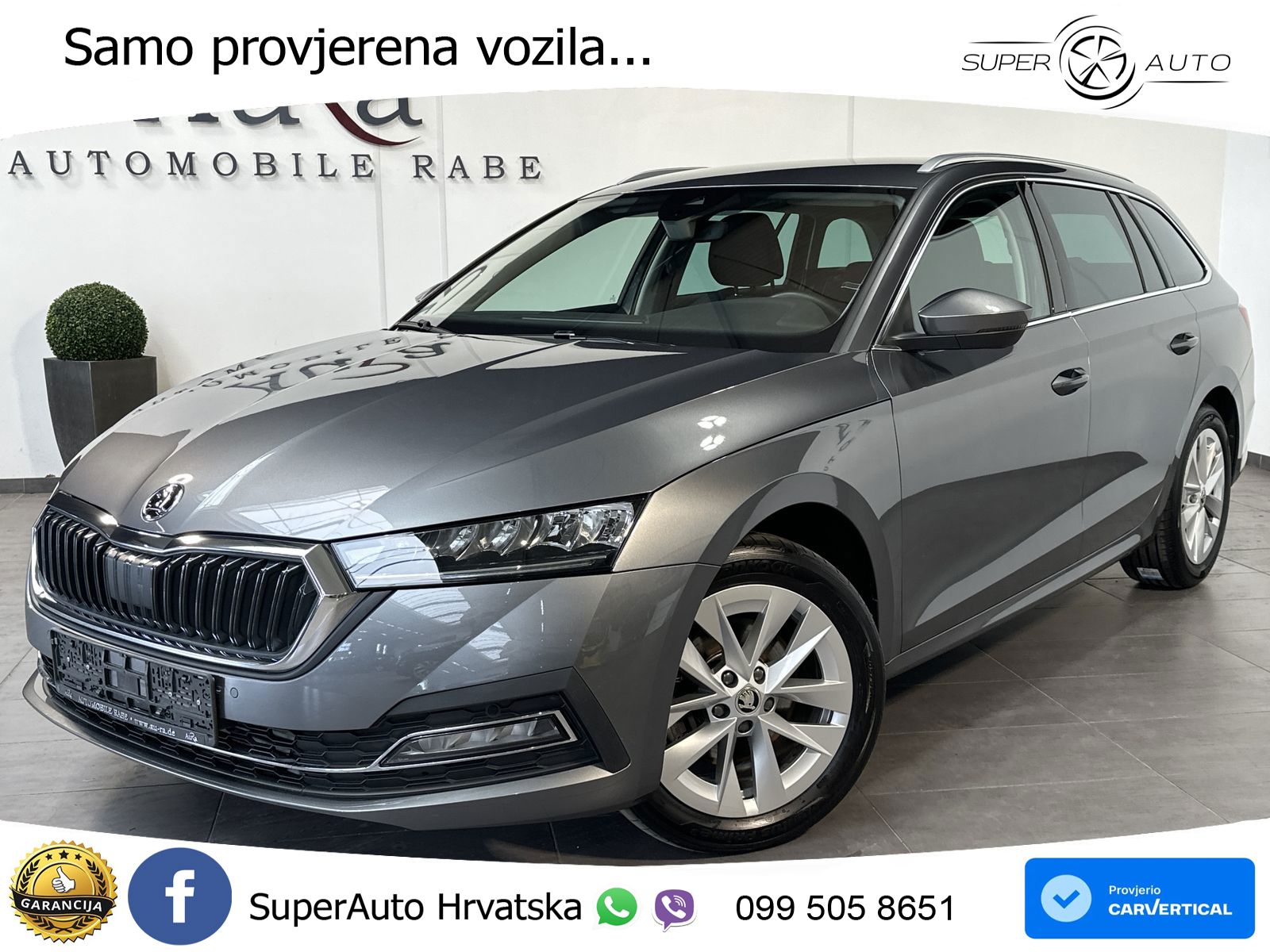 Škoda Octavia Combi 2.0 TSI (190 KS) 4x4 DSG