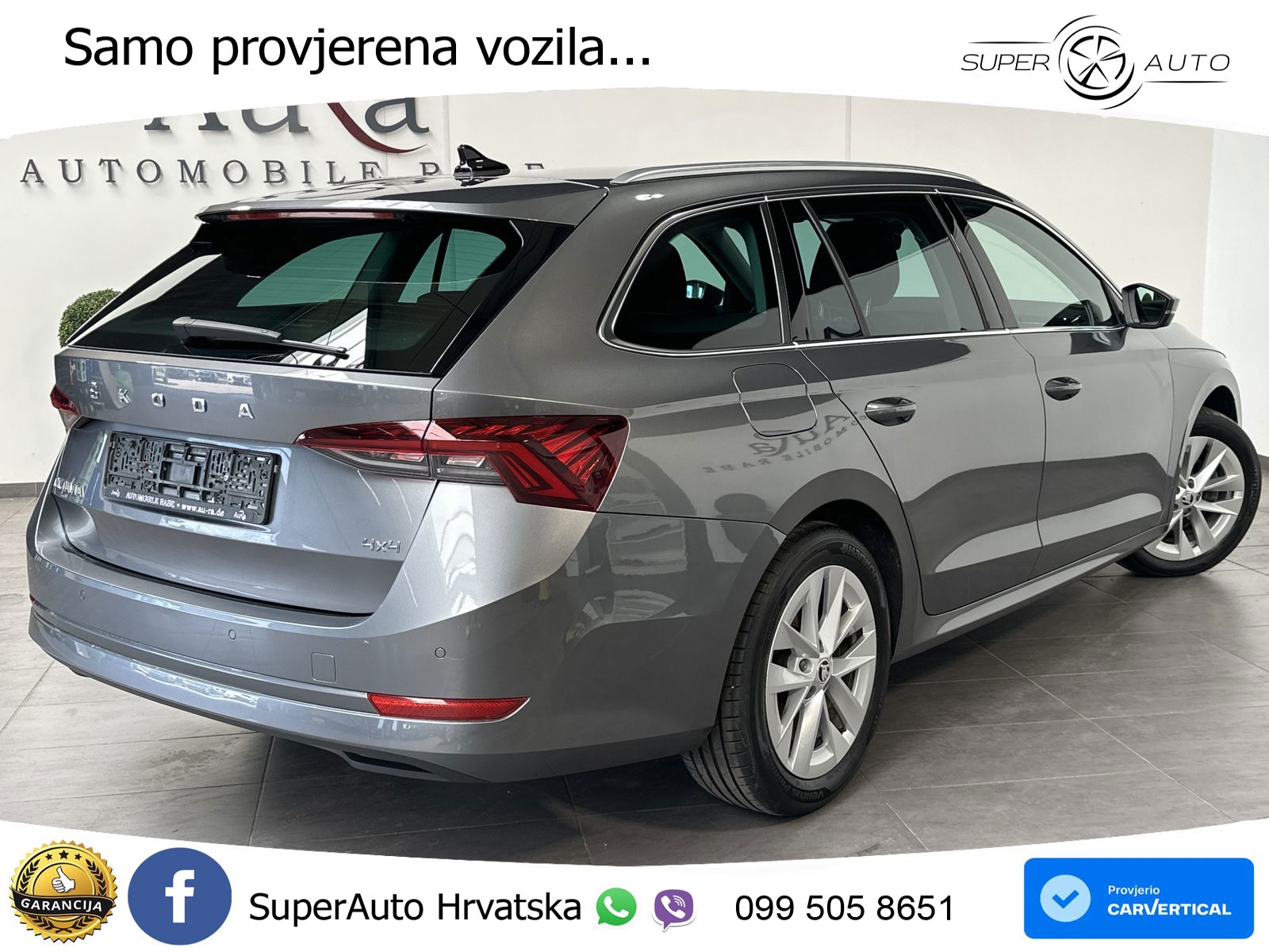 Škoda Octavia Combi 2.0 TSI (190 KS) 4x4 DSG
