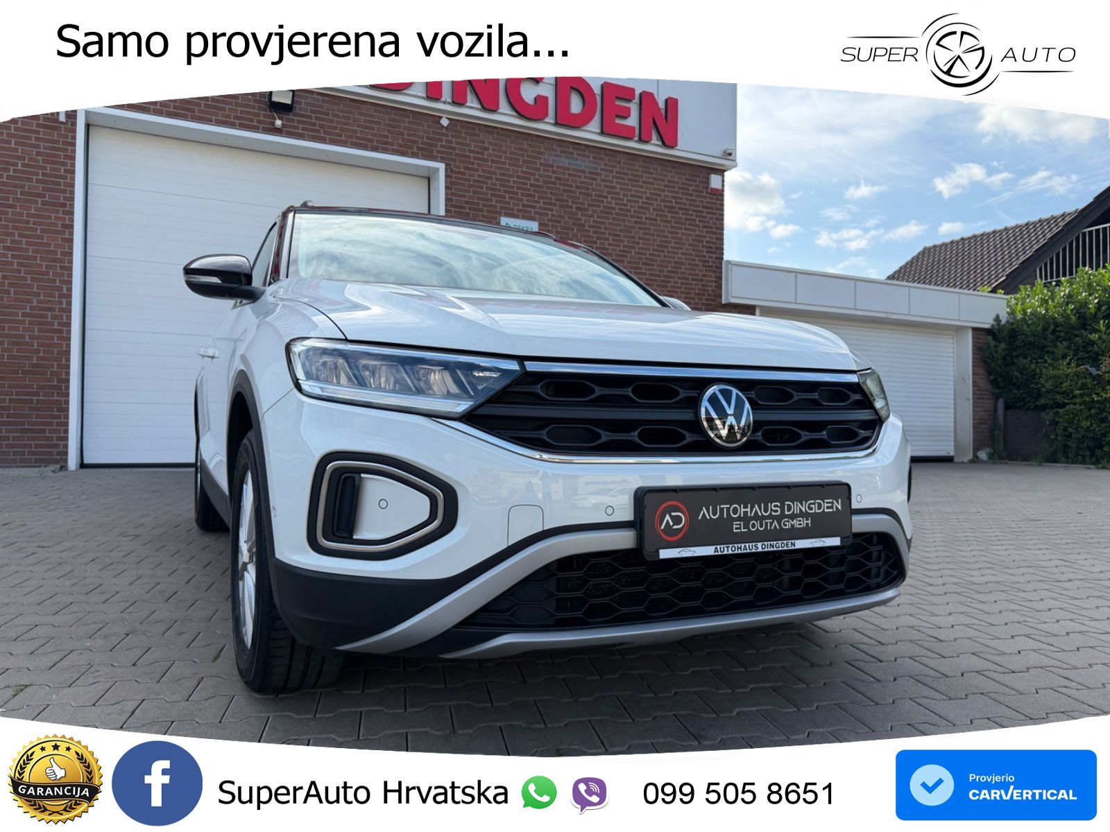 Volkswagen T-Roc 1.5 TSI (150 KS) DSG LED+GR SJED+ACC