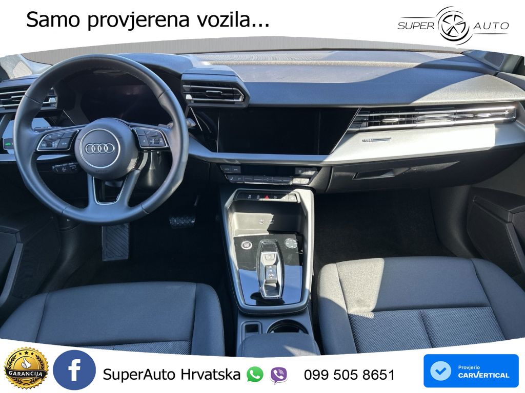 Audi A3 Sportback 30 TFSI (116 KS) Mild Hybrid S tronic advanced LED+GR SJED+ACC