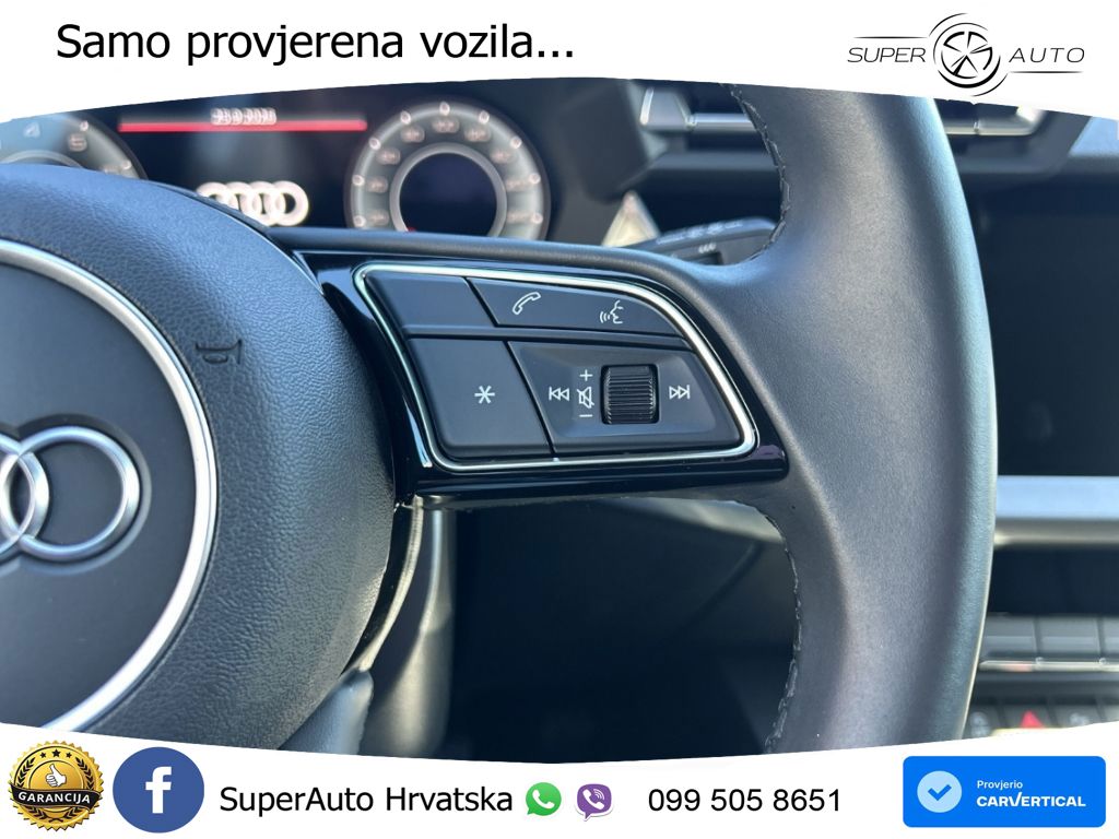 Audi A3 Sportback 30 TFSI (116 KS) Mild Hybrid S tronic advanced LED+GR SJED+ACC
