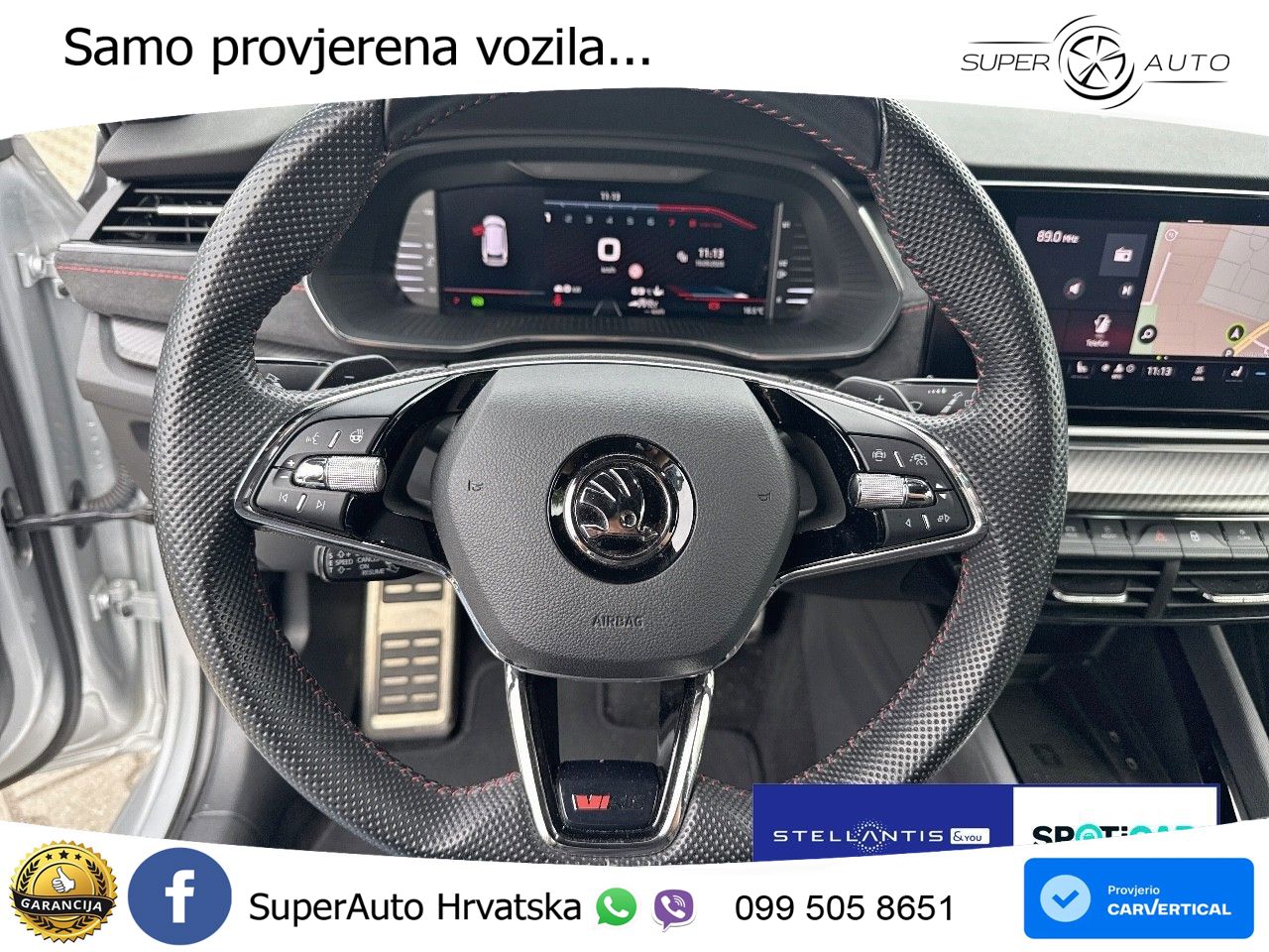 Škoda Octavia Combi RS 2.0 TSI (245 KS) DSG LED+GR SJED+ACC