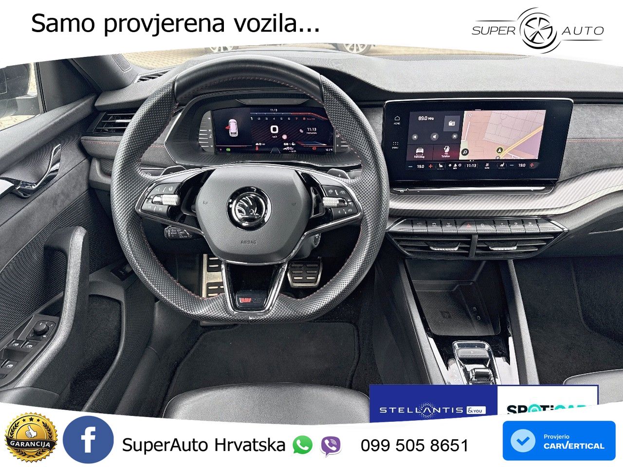 Škoda Octavia Combi RS 2.0 TSI (245 KS) DSG LED+GR SJED+ACC
