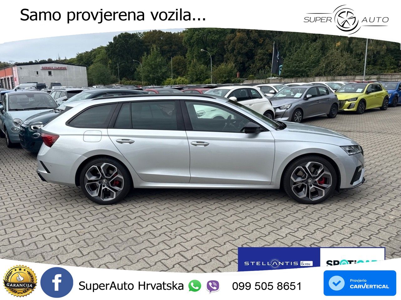 Škoda Octavia Combi RS 2.0 TSI (245 KS) DSG LED+GR SJED+ACC