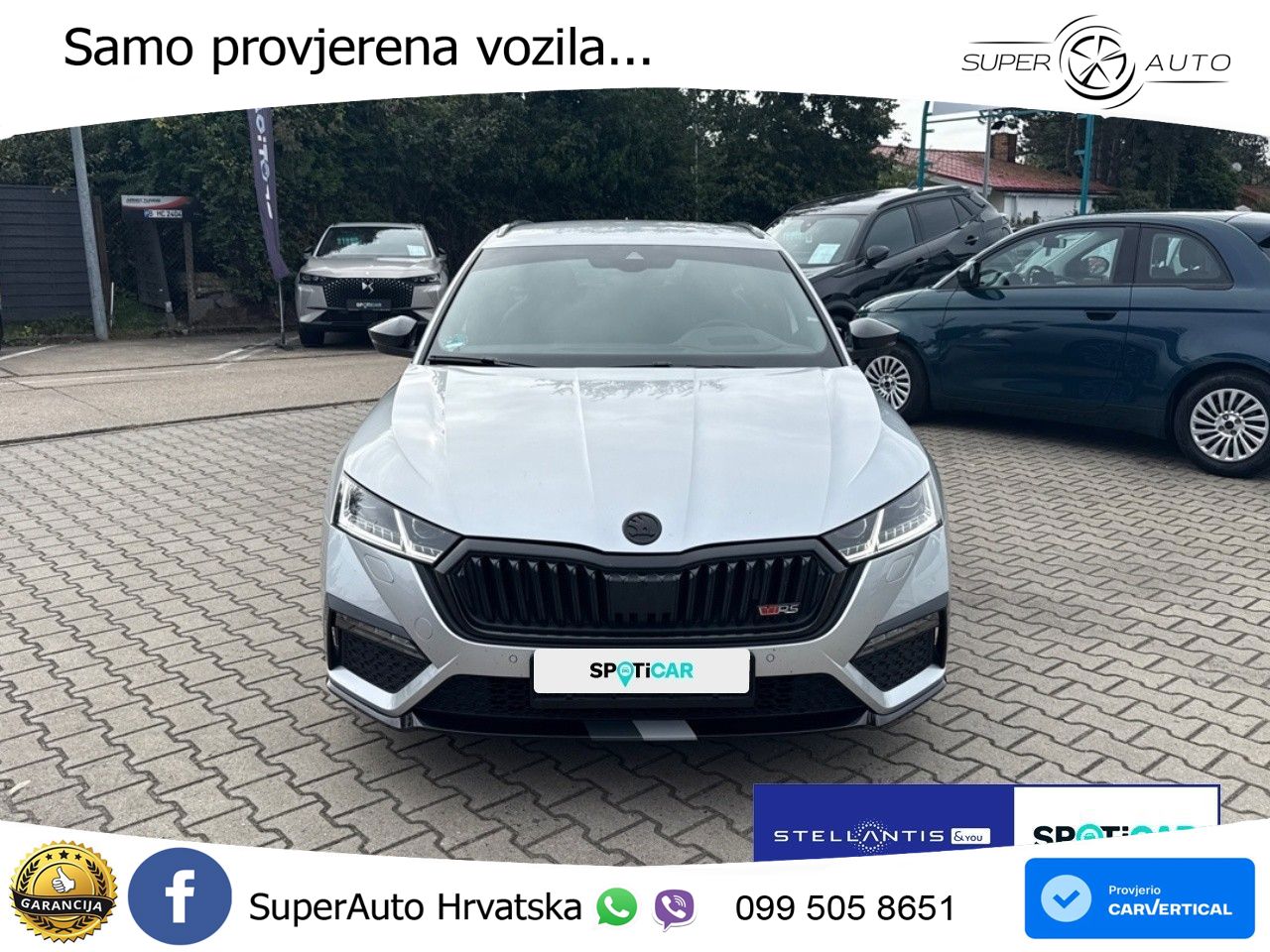 Škoda Octavia Combi RS 2.0 TSI (245 KS) DSG LED+GR SJED+ACC